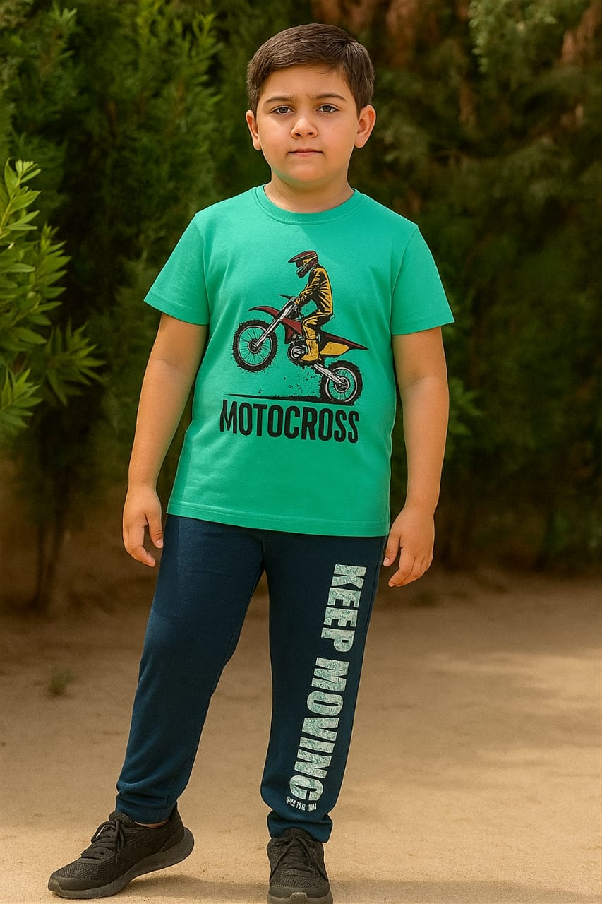 Boys Fancy Full Pant Set