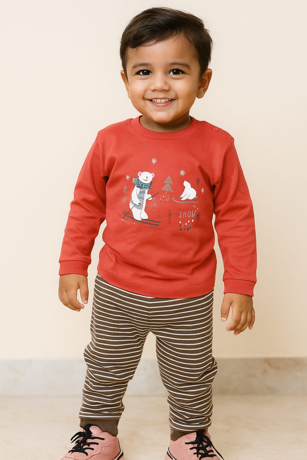 BOYS FULL SLEEVE T SHIRT WITH PANT