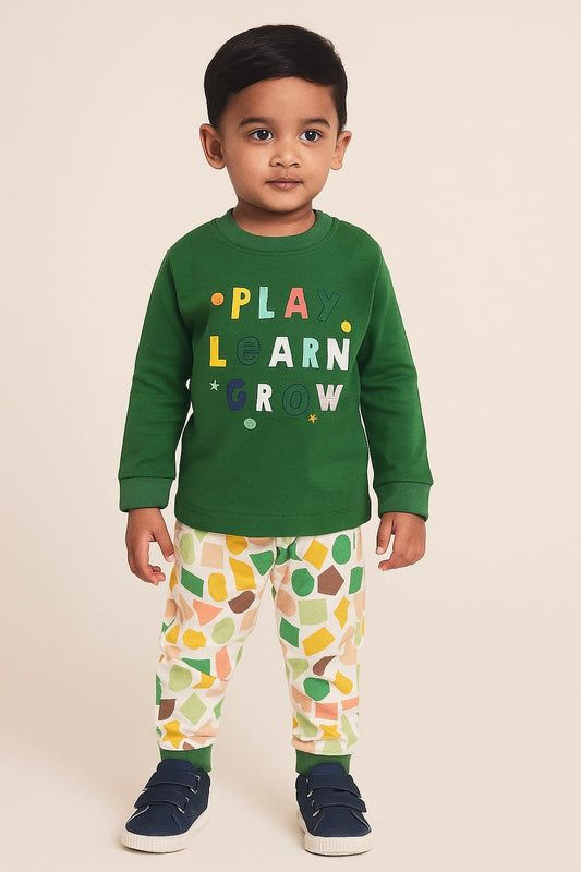 Boys Full Sleeve T Shirt With Pant