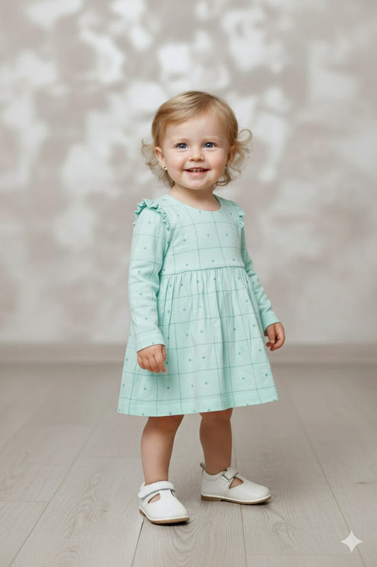 Girls Full Sleeve Frock