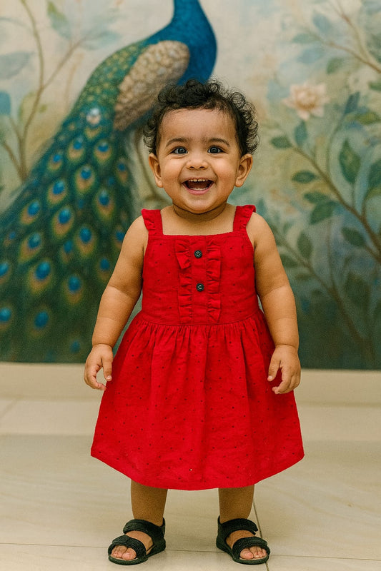 PURE COTTON FROCK FOR GIRLS