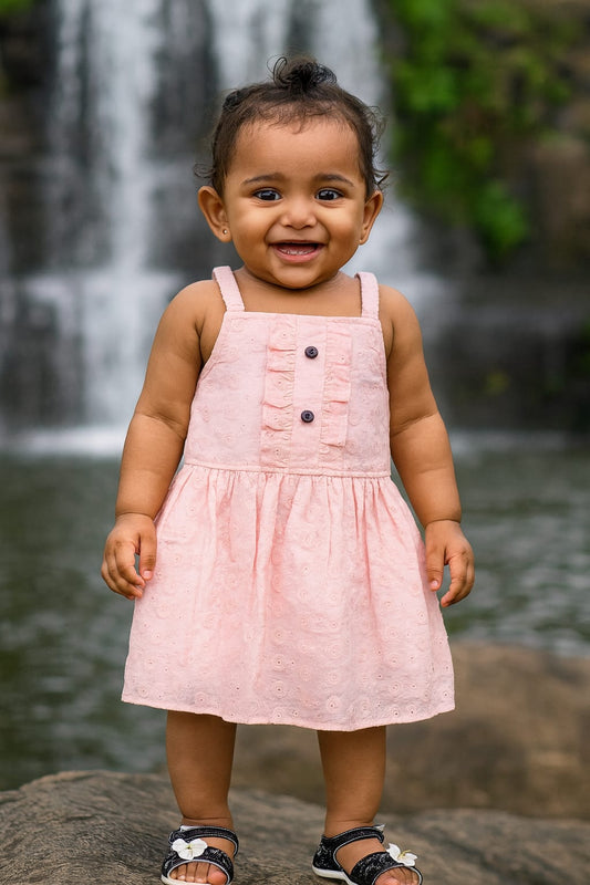 PURE COTTON FROCK FOR GIRLS