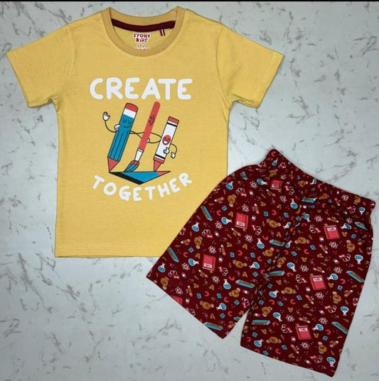 BOY SHORTS SET