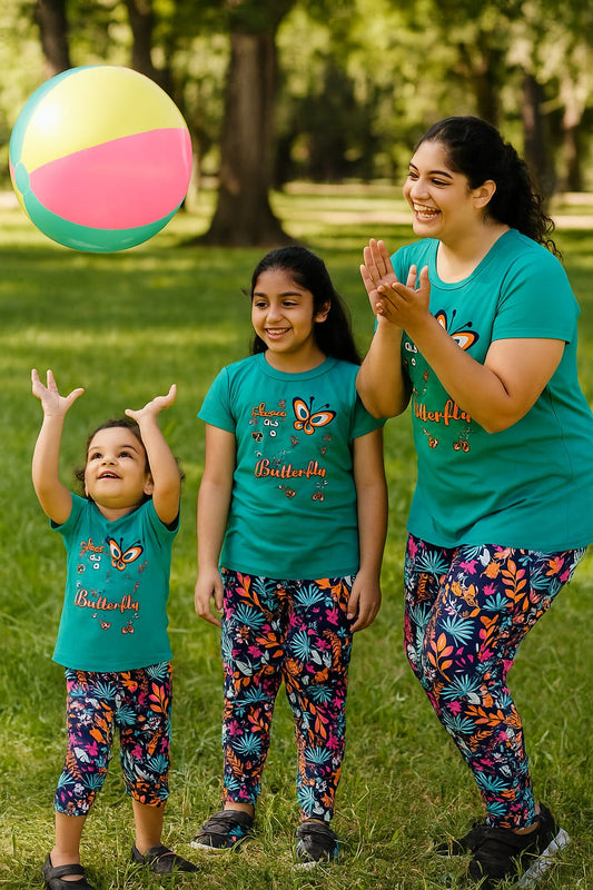 MOM AND DAUGHTER COMBO DRESS