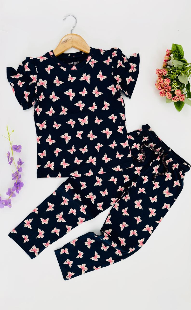 FANCY T SHIRT WITH PANT FOR GIRLS