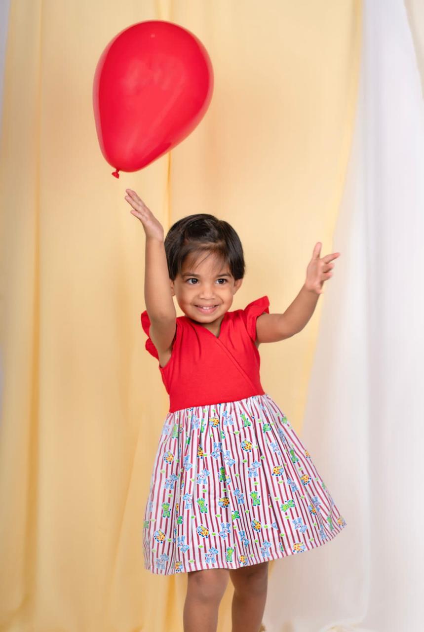 MODERN PURE COTTON FROCK