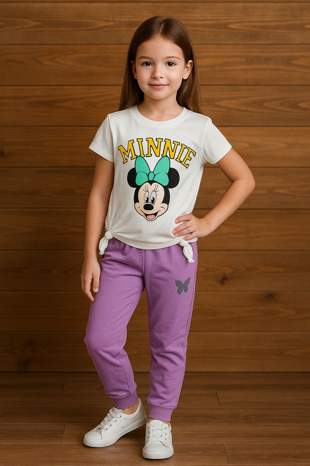 GIRLS WESTERN TYPE FULL PANT SET