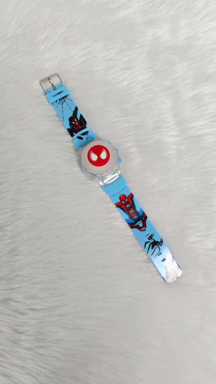Digital Spinning Light Watch