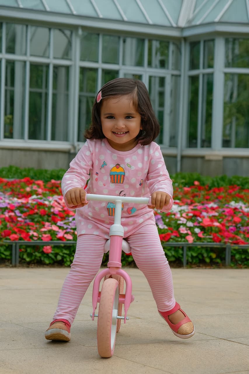 Girls full sleeve T-shirt with pant