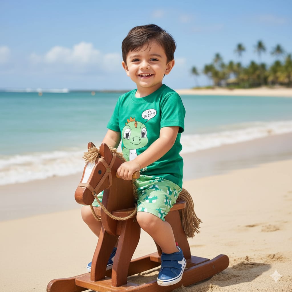 boys T-shirt with shorts