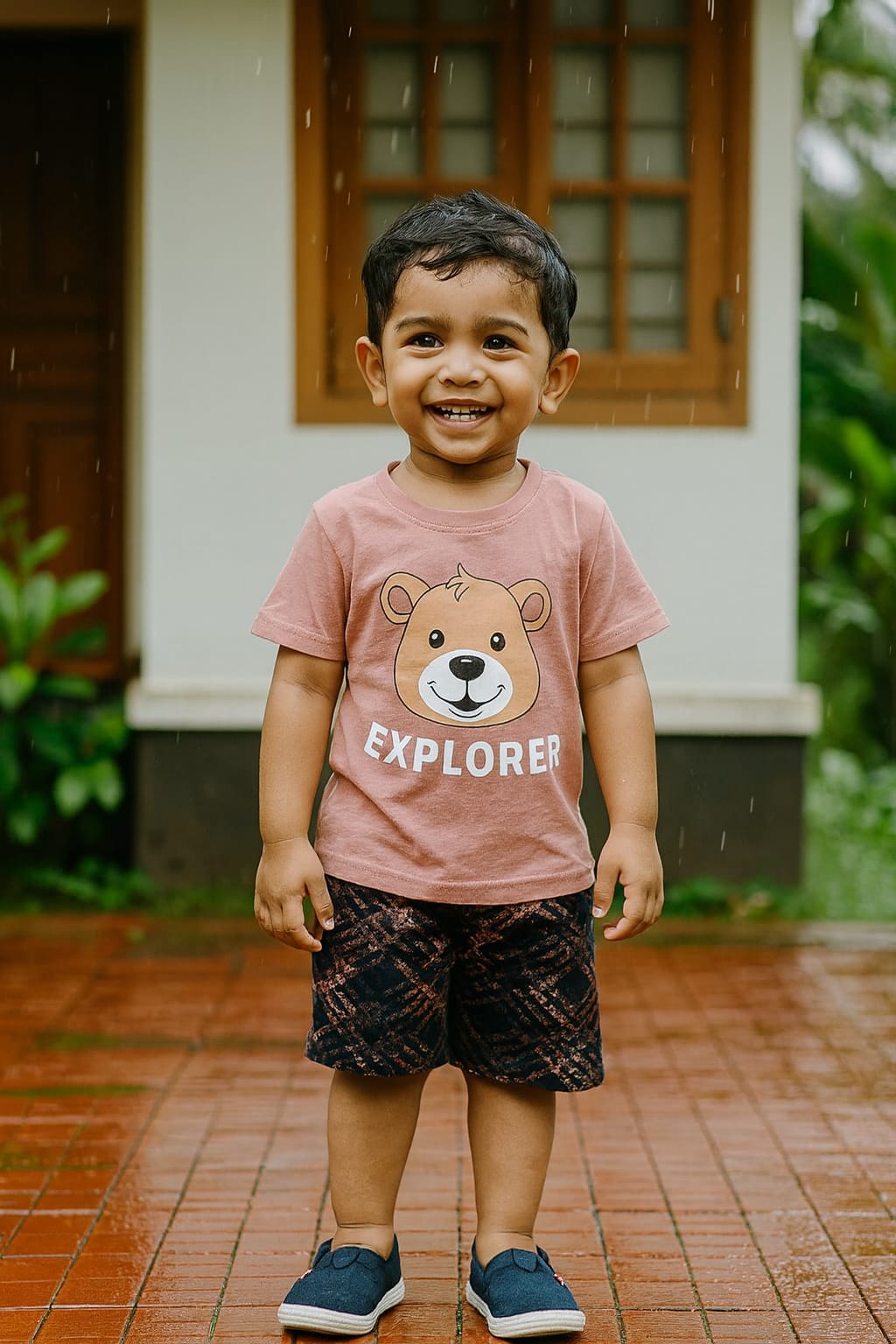 boys T-shirt with shorts