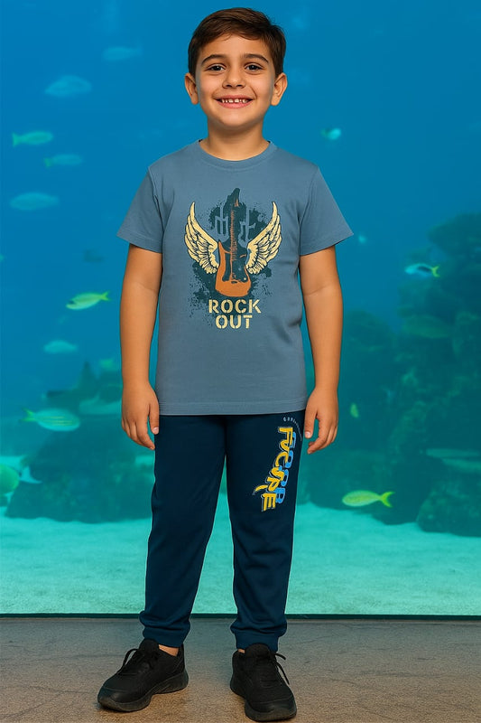 Boys  Fancy Full Pant Set