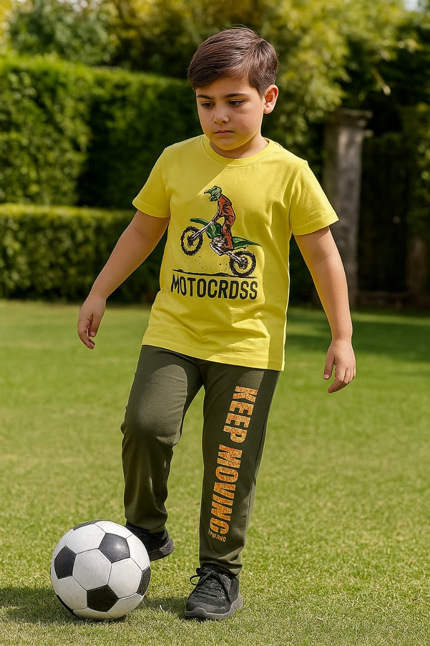 Boys  Fancy Full Pant Set