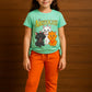 GIRLS WESTERN TYPE FULL PANT SET