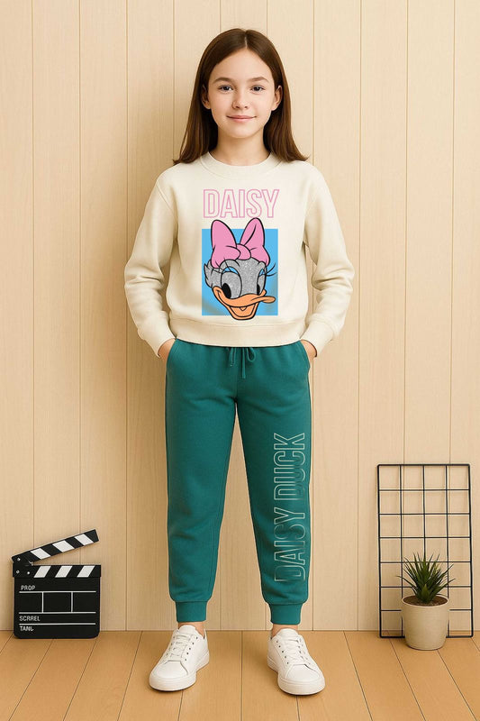 GIRLS sweatshirt with pant