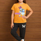 GIRLS T-SHIRT WITH TRACK SUIT