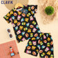T-shirt with shorts