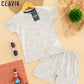 T-shirt with shorts