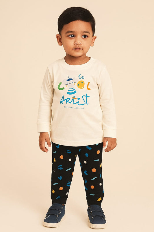 BOYS FULL SLEEVE T SHIRT WITH PANT