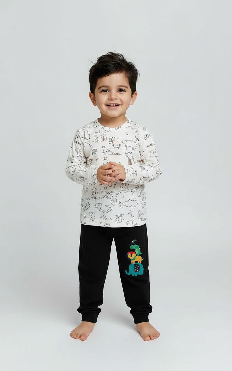 BOYS FULL SLEEVE T SHIRT WITH PANT