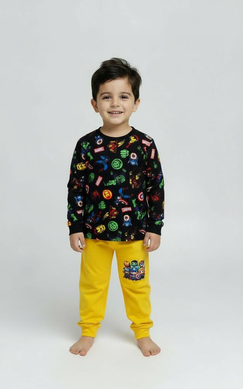 BOYS FULL SLEEVE T SHIRT WITH PANT