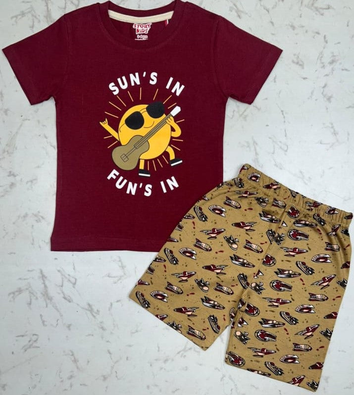 BOY SHORTS SET