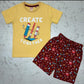 BOY SHORTS SET