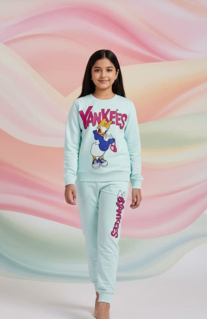 FULL SLEEVE SWEART SHIRT WITH PANT FOR GIRLS