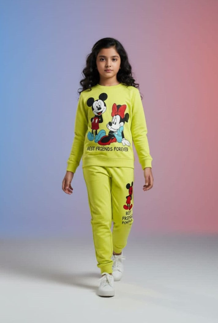 FULL SLEEVE SWEART SHIRT WITH PANT FOR GIRLS