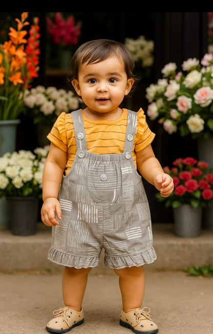 WESTERN TYPE JUMPSUIT FOR GIRLS