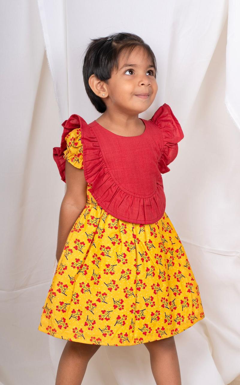MODERN PURE COTTON FROCK