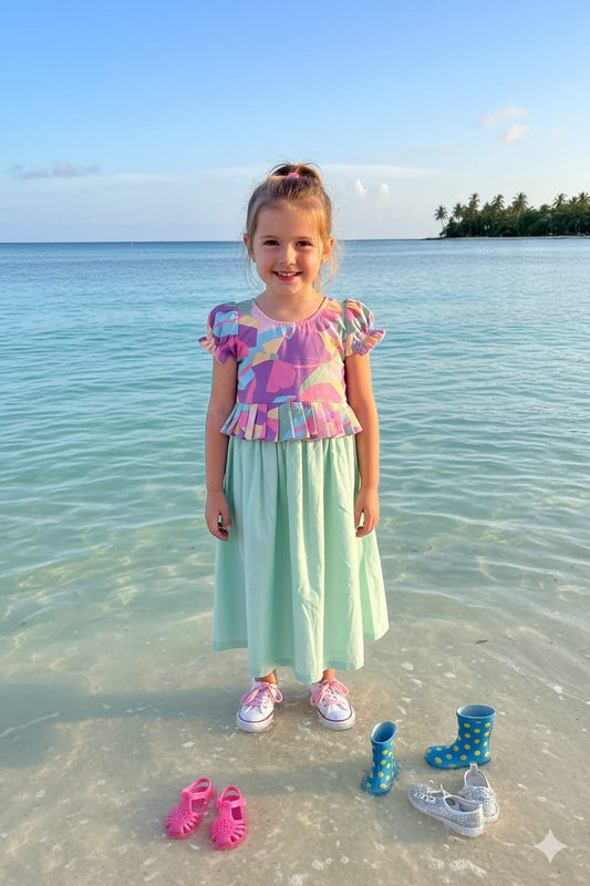 MODERN PURE COTTON FROCK