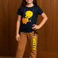 GIRLS WESTERN TYPE FULL PANT SET