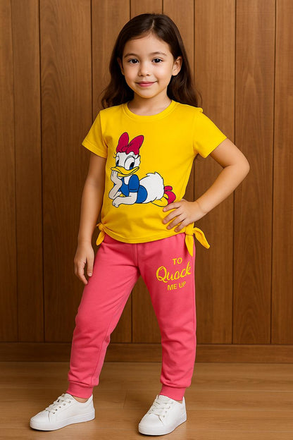 Girls Western Type Full Pant Set