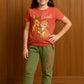 GIRLS WESTERN TYPE FULL PANT SET