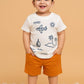 Boys Branded Shorts Set