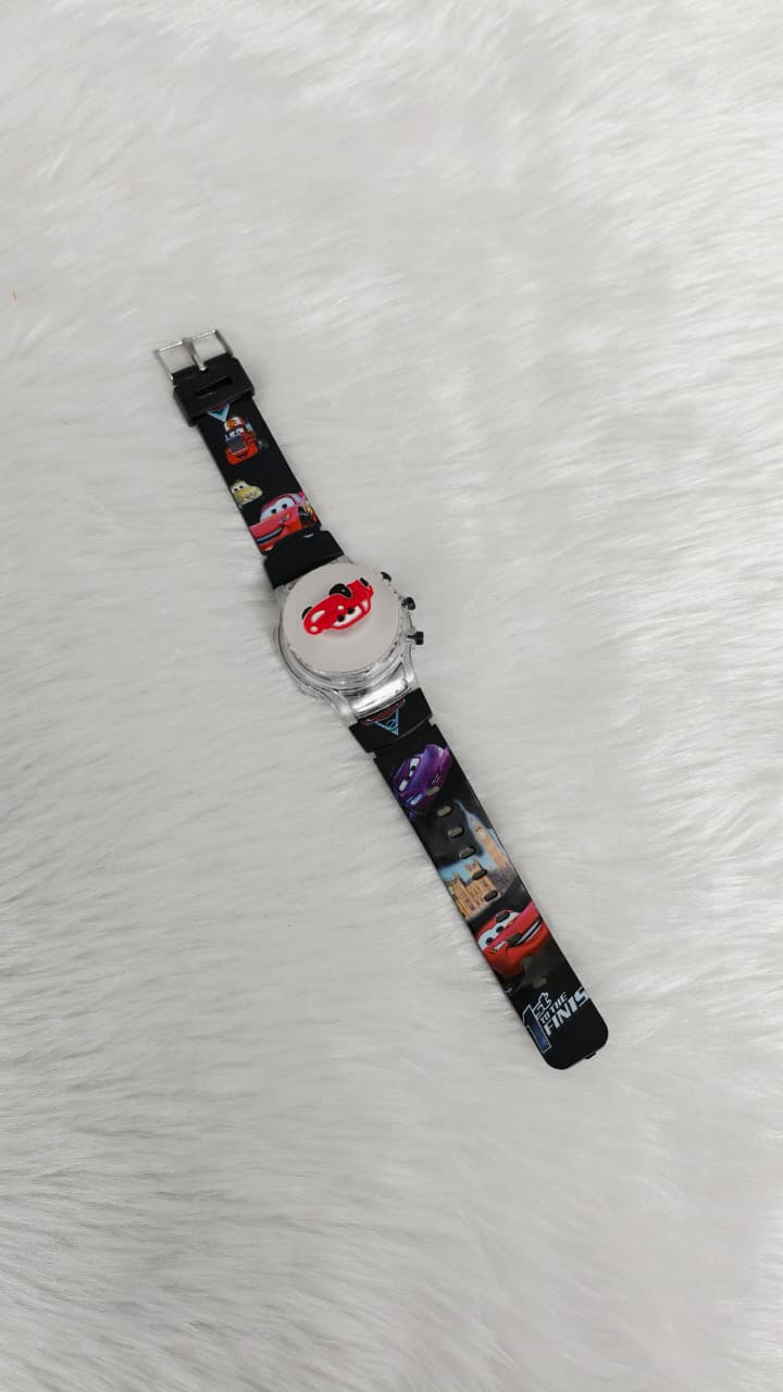 Digital Spinning Light Watch