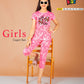 Girls 3/4th Capri Set