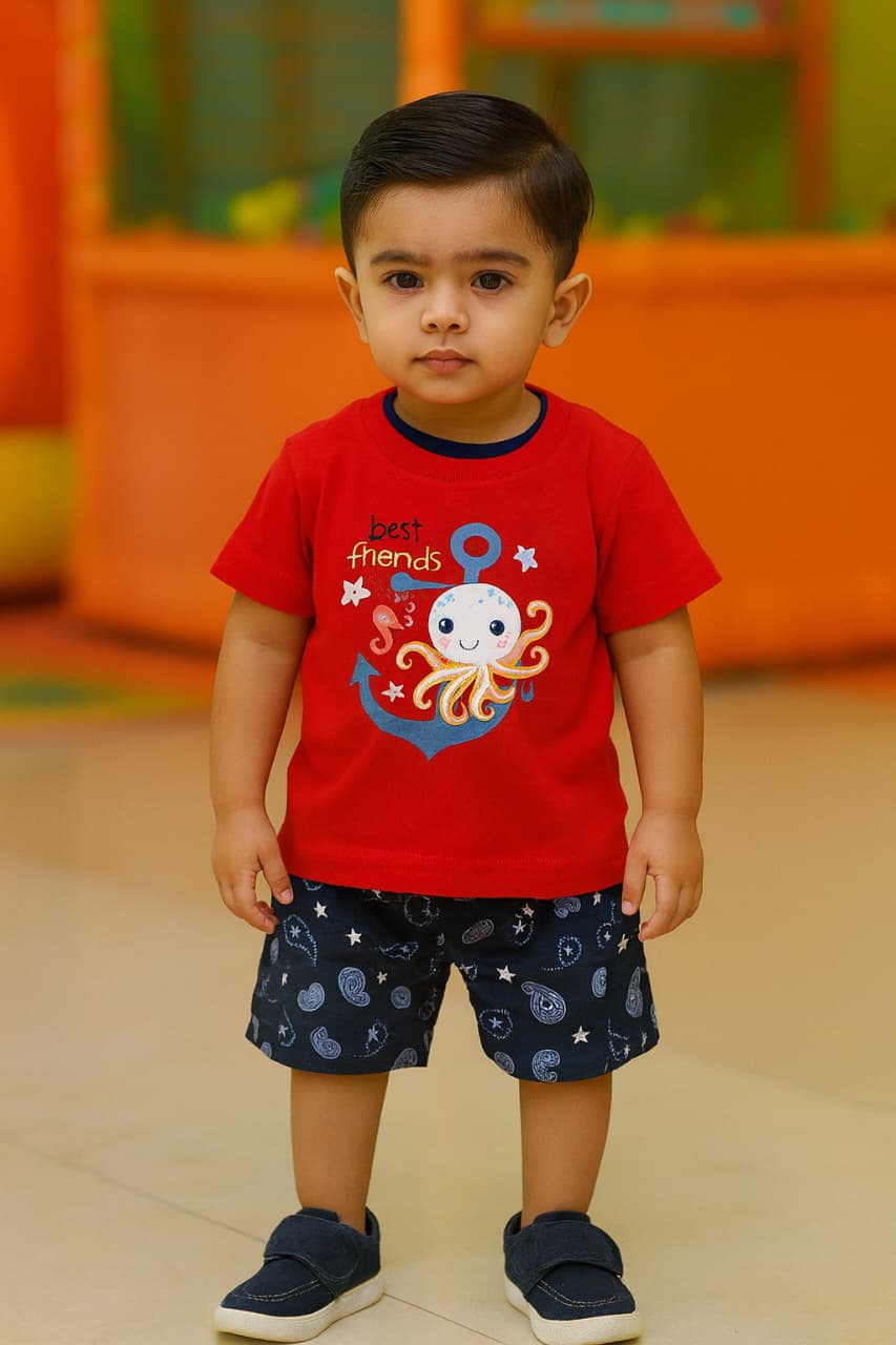 Boys T-Shirt with shorts